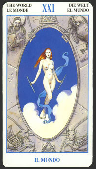  - Secret Tarot -  - The World