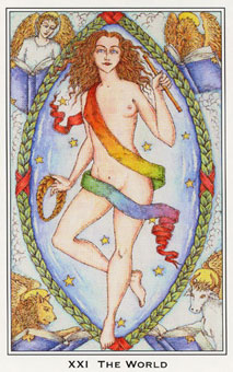 νܶܿѷ - Nigel Jackson Tarot -  - The World