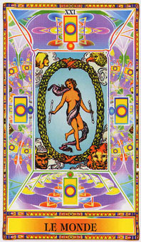 ʯΰ - Diamond Tarot -  - The World