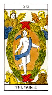 ʹ - Angel Tarot -  - The World